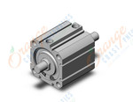 SMC NCDQ8WE200-062M compact cylinder, ncq8, COMPACT CYLINDER