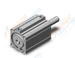 SMC NCDQ8WE250-250 compact cylinder, ncq8, COMPACT CYLINDER