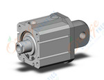 SMC NCQ8C150-050T compact cylinder, ncq8, COMPACT CYLINDER