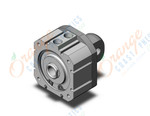 SMC NCQ8C200-025C compact cylinder, ncq8, COMPACT CYLINDER