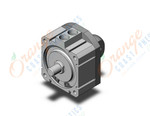 SMC NCQ8C250-012M compact cylinder, ncq8, COMPACT CYLINDER