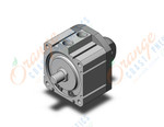 SMC NCQ8C250-050M compact cylinder, ncq8, COMPACT CYLINDER