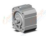 SMC NCQ8E200-025T compact cylinder, ncq8, COMPACT CYLINDER