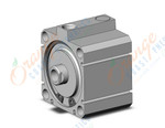 SMC NCQ8N250-025T compact cylinder, ncq8, COMPACT CYLINDER