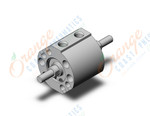 SMC NCQ8WE056-025M compact cylinder, ncq8, COMPACT CYLINDER