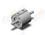 SMC NCQ8WN056-025M compact cylinder, ncq8, COMPACT CYLINDER