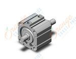 SMC NCQ8WN200-087M compact cylinder, ncq8, COMPACT CYLINDER