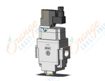 SMC AV3000-N03S-5YB-Z-A soft start-up valve, VALVE, SOFT START