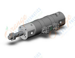 SMC CDG1BA20-25Z-M9PSAPC cg1, air cylinder, ROUND BODY CYLINDER