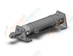 SMC CDG1LA25-75Z-M9PSAPC cg1, air cylinder, ROUND BODY CYLINDER