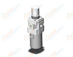 SMC AW40-F02E3-R-B filter/regulator, FILTER/REGULATOR, MODULAR F.R.L.