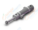 SMC CDG1BN20-25TZ-M9BZ cg1, air cylinder, ROUND BODY CYLINDER