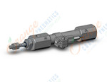 SMC CDJ2B10-15ARZ-M9PSAPCS-B cylinder, air, ROUND BODY CYLINDER