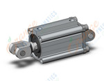 SMC CDQ2D63TN-75DCMZ-W compact cylinder, cq2-z, COMPACT CYLINDER