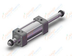 SMC MDBWB50-75Z cylinder, mb-z, tie rod, TIE ROD CYLINDER