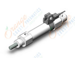 SMC NCDMC044-0050-A90S ncm, air cylinder, ROUND BODY CYLINDER