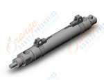 SMC NCDMC075-0300C-M9PWSAPC ncm, air cylinder, ROUND BODY CYLINDER