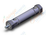 SMC NCDME075-0100-X6009C ncm, air cylinder, ROUND BODY CYLINDER