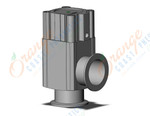 SMC XLA-50G-2A93LA aluminum, high vacuum angle valve, HIGH VACUUM VALVE