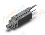 SMC CDJP2B6-10D-M9PMAPC pin cylinder, double acting, sgl rod, ROUND BODY CYLINDER