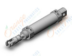 SMC CDM2E32TN-75AZ-W cylinder, air, ROUND BODY CYLINDER