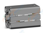 SMC CDQSB20-25DC-M9BWL cylinder, compact, COMPACT CYLINDER