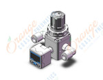 SMC IRV10-LC08ZB vacuum regulator, REGULATOR, VACUUM