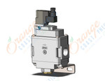 SMC AV4000-N04BS-5DZC-Z-A soft start-up valve, VALVE, SOFT START