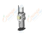 SMC AW30K-N02E4-ZA-B filter/regulator, FILTER/REGULATOR, MODULAR F.R.L.