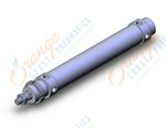 SMC CD76KE32-160-B cylinder, air, non-rotating, ISO ROUND BODY CYLINDER, C75, C76
