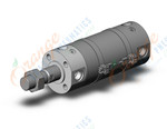 SMC CDG1BA50-50Z-M9PSAPC cg1, air cylinder, ROUND BODY CYLINDER