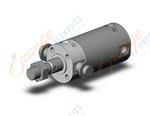 SMC CDG1UA50-25Z cg1, air cylinder, ROUND BODY CYLINDER