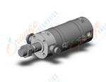 SMC CDG1UA50-50Z-A93Z cg1, air cylinder, ROUND BODY CYLINDER