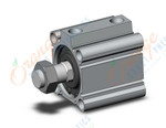 SMC CDQ2B50-25DFCMZ compact cylinder, cq2-z, COMPACT CYLINDER