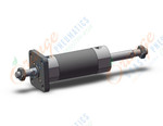 SMC CG1WFN32-25Z cg1, air cylinder, ROUND BODY CYLINDER