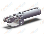 SMC CKG1A40-75YALZ-P clamp cylinder, CLAMP CYLINDER