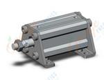 SMC CQ2L20-45DM compact cylinder, cq2, COMPACT CYLINDER