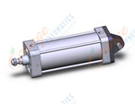 SMC NCA1C400-0800-X130US cylinder, nca1, tie rod, TIE ROD CYLINDER