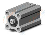 SMC NCQ2A20-40DC-XC6 compact cylinder, ncq2, COMPACT CYLINDER