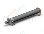 SMC CDG1LN20TF-150Z cg1, air cylinder, ROUND BODY CYLINDER