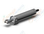 SMC CDG1UA50-200Z-NW-XC42 cg1, air cylinder, ROUND BODY CYLINDER