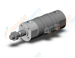 SMC CDG1ZN32-25Z-M9BAZ-XC6 cg1, air cylinder, ROUND BODY CYLINDER