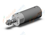 SMC CDG1ZN32-25Z-XC6 cg1, air cylinder, ROUND BODY CYLINDER