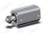 SMC CDQ2B25-30DMZ-L compact cylinder, cq2-z, COMPACT CYLINDER