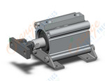 SMC CDQ2L40TN-30DCZ-D-M9PW compact cylinder, cq2-z, COMPACT CYLINDER