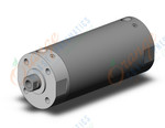 SMC CG1BA100TN-150FZ cg1, air cylinder, ROUND BODY CYLINDER