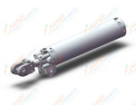 SMC CKG1A50-200YAZ clamp cylinder, CLAMP CYLINDER