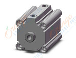 SMC CQ2YB40TN-30DCZ cylinder, smooth, dbl acting, COMPACT CYLINDER