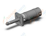 SMC NCDGFN40-0200T-A90L ncg cylinder, ROUND BODY CYLINDER