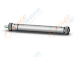 SMC NCDME075-0400-X114US ncm, air cylinder, ROUND BODY CYLINDER